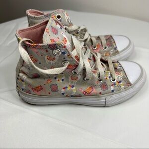 Converse Youth Junior Llama Party All Star High Top Size 13 #345